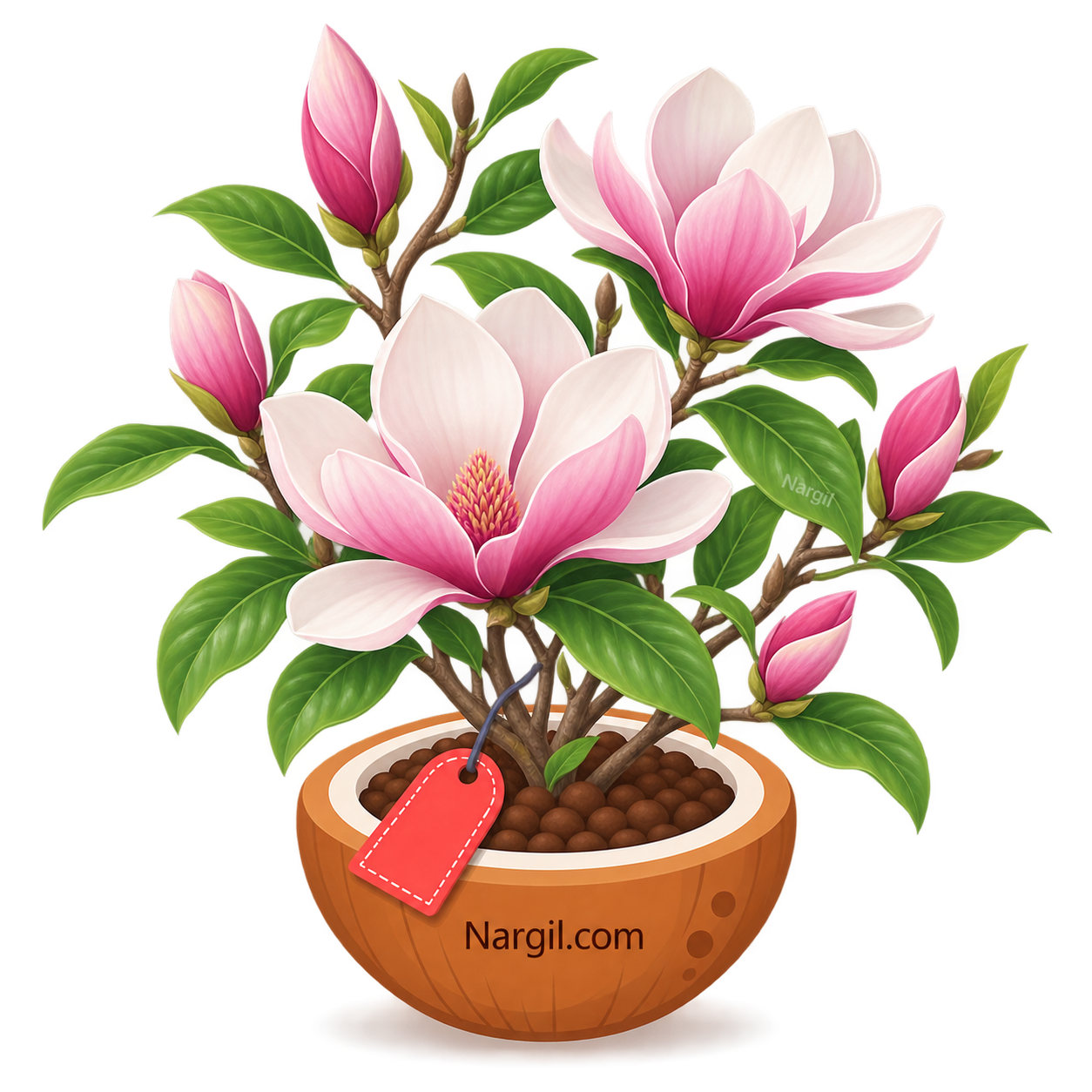 Nargil_Magnolia soulangeana